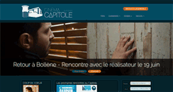 Desktop Screenshot of cinema-lecapitole.com